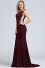 Elegant Burgundy Mermaid Prom Night Dress
