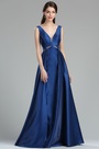 Robe de Soirée Fantaisie Bleu Occasion pour Femme