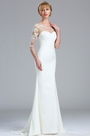 Robe de Mariée Manche Longue Dentelle Moderne