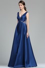 Robe de Soirée Fantaisie Bleu Occasion pour Femme