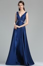 Robe de Soirée Fantaisie Bleu Occasion pour Femme