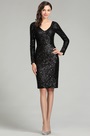 Платье коктейльное из вечерней вечеринки  Black