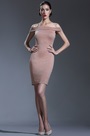 Robe de Cocktail Elastique Epaules Découvertes