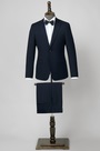 Navy Blue Custom Men Suits Business Suit