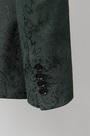 Dark Green Pattern Custom  Men Suits Tuxedo
