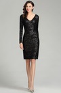 Платье коктейльное из вечерней вечеринки  Black