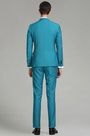 Costume Homme sur Mesure Turquoise Queue-de-morue