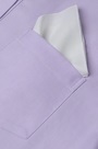 Sans Repassage Chemise Sur Mesure 100% Coton Lilas
