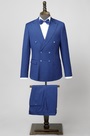 Vertical Stripes Custom Men Suits Party Tuxedo