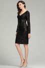 Платье коктейльное из вечерней вечеринки  Black