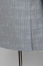 Gris Claire Costume sur Mesure pour Hommes