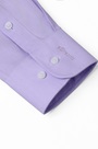 Sans Repassage Chemise Sur Mesure 100% Coton Lilas