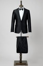 Custom Black Men Suits Tuxedo