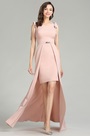 Elegant Pink Fashion Detachable Dress for Women