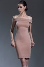 Robe de Cocktail Elastique Epaules Découvertes