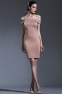 Robe de Cocktail Elastique Epaules Découvertes
