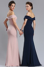 Nouveauté Robe de Soirée Rose à Épaules Dénudées