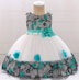 Embroidery Sleeveless Baby Dress Infant Dress