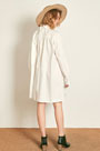 Simple Long Sleeves House Dress Day Dress
