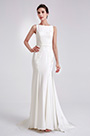 White Elegant Embroidery Detachable Party Dress