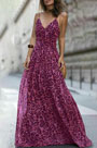 Spaghetti Leopard Sommerkleid Bedrucktes Kleid