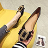 Women Fashion Toe Closed Pointed Flat Shoes