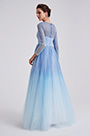 2019 Neu Weiss-Blau Party Formal Gown