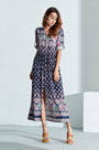 Chic Women Printed Plus Size Dress Holiday Dress