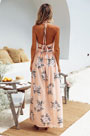 Sexy Open Back Holiday Dress Summer Wear