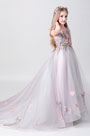 Princess Sleeveless Children Wedding Flower Girl Dress