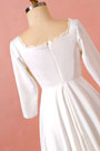 Elegant Short Sleeves Bridal Wedding Dress Plus Size Dress