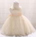lovely Round Neck Lace Tulle  Baby Dress