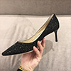 Women Fashion Sequins Toe Closed High Heels Shoes