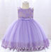 Lace Sleeveless Bow-knot Baby Dress