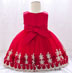 Round Neck Handmade Lace Baby Dress
