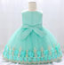 Round Neck Handmade Lace Baby Dress