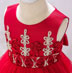 Round Neck Handmade Lace Baby Dress