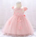 Cap Sleeves Tulle Baby Dress
