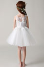 Princess Lace Children Wedding Flower Girl Dress