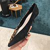 Women Leopard&Black Toe Closed High Heels Shoes