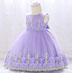 Round Neck Handmade Lace Baby Dress