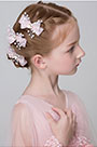 Bow-knot Floral Beads Girl Headwear