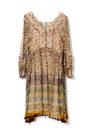 Silk Printed Summer Dress Holiday Dress Day Wear