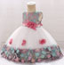 Embroidery Sleeveless Baby Dress Infant Dress