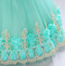 Round Neck Handmade Lace Baby Dress
