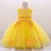 Cute Round Neck Sequins Tulle Baby Dress