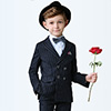 Boys Blue with White Strips Children Tuxedo Suits