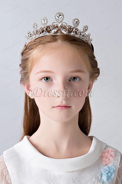 Обруч для волос с жемчужной короной