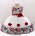 Embroidery Sleeveless Baby Dress Infant Dress