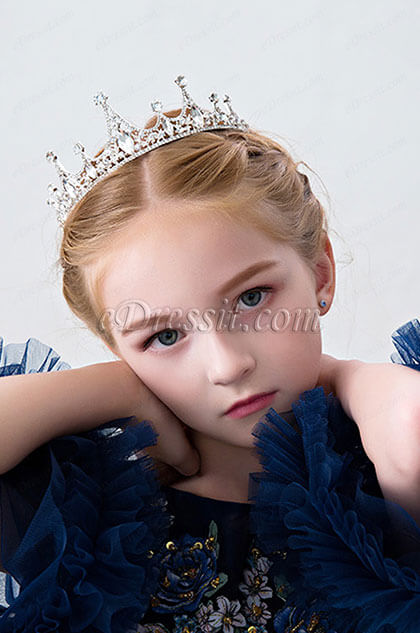 Обруч для волос с жемчужной короной